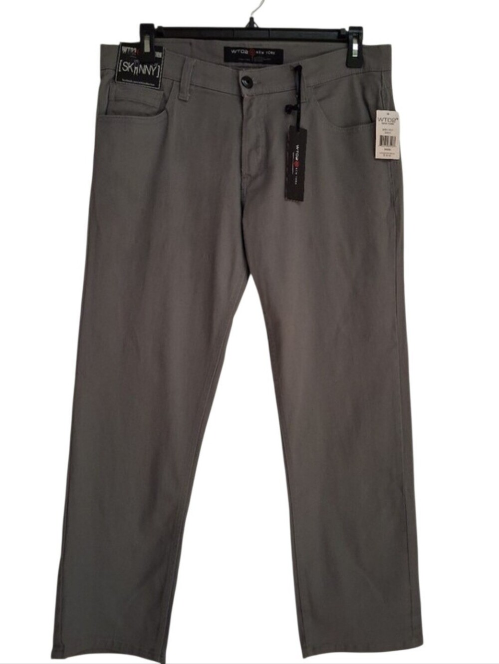 ​NEW WT02 New York Stretch Skinny Grey Pants 34